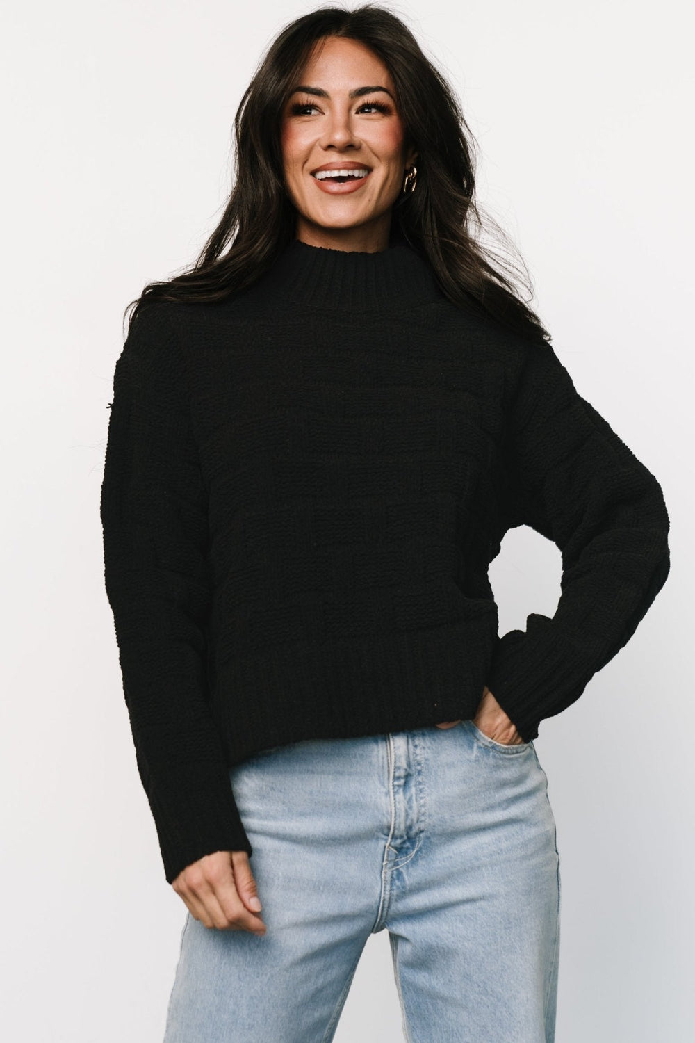 Stetson Knit Sweater | Baltic Born Black