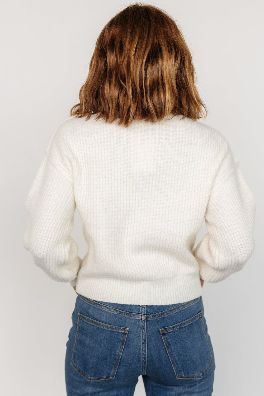 Frannie Knit Turtleneck Sweater | Baltic Born Cream