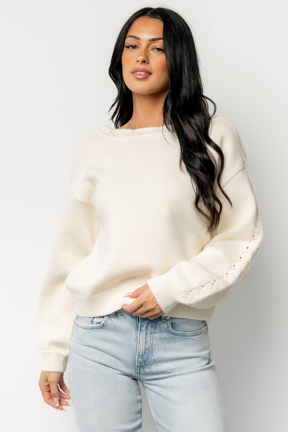 Lilja Knit Sweater | Baltic Born Cream