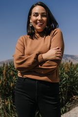 Sutton Sweater Top | Baltic Born Brown