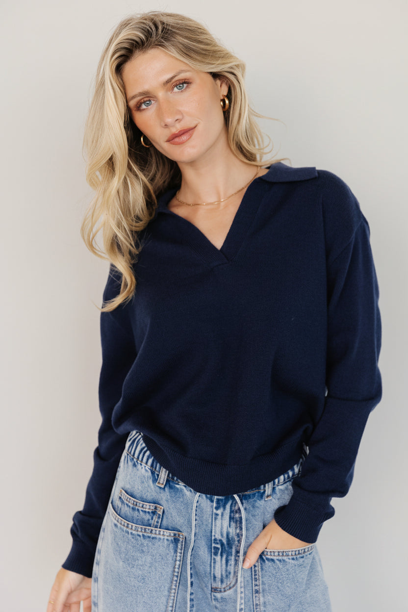 Bodhi Sweater | Baltic Born Navy