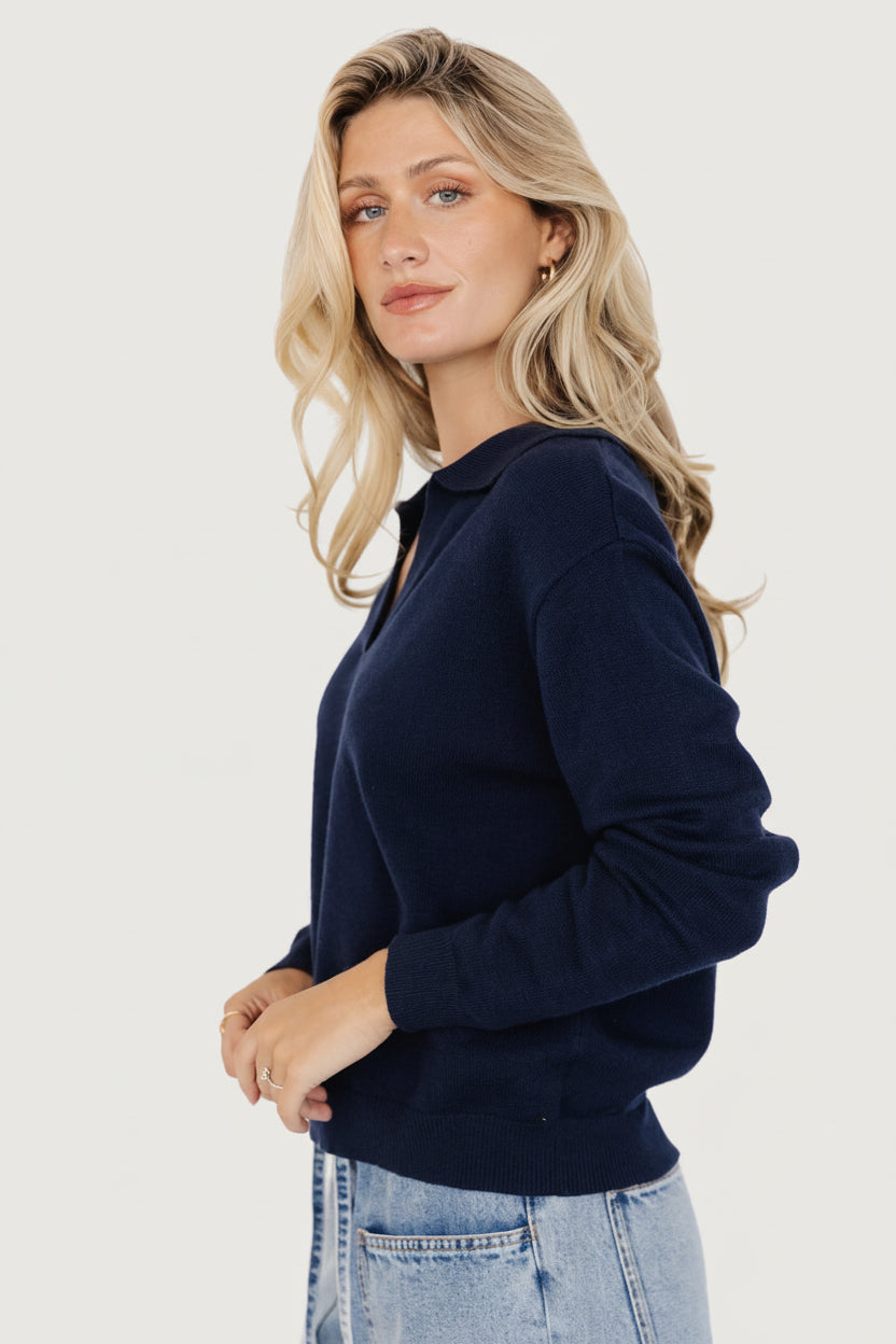 Bodhi Sweater | Baltic Born Navy