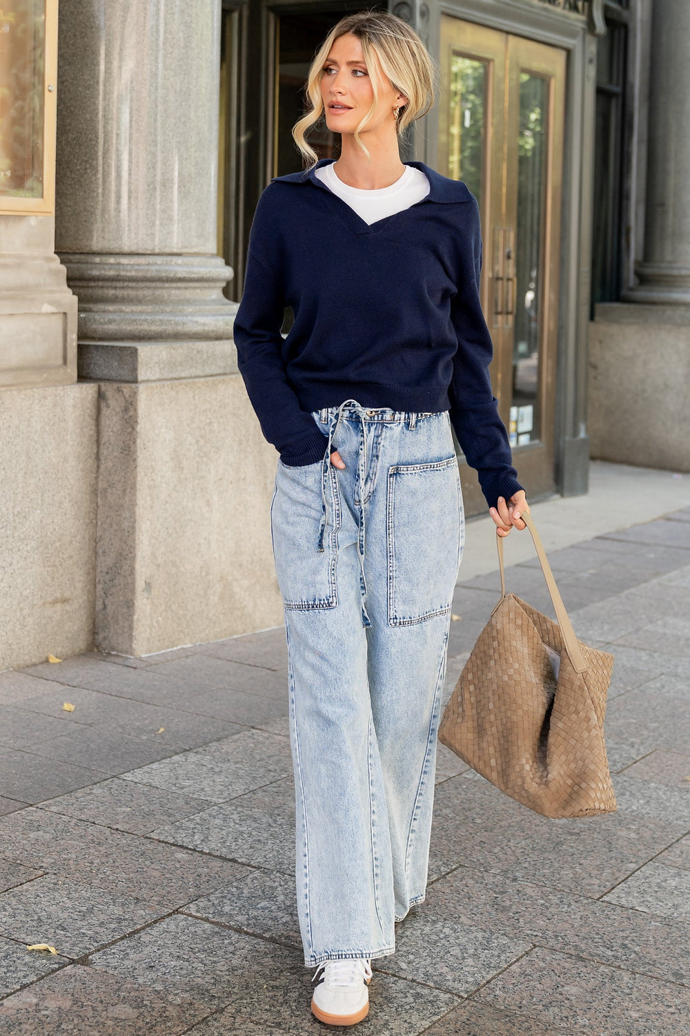 Bodhi Sweater | Baltic Born Navy