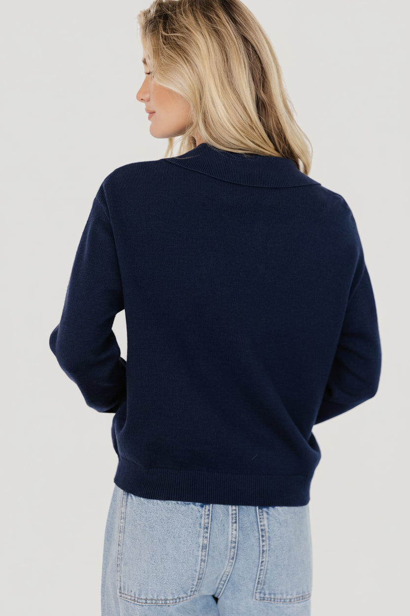 Bodhi Sweater | Baltic Born Navy