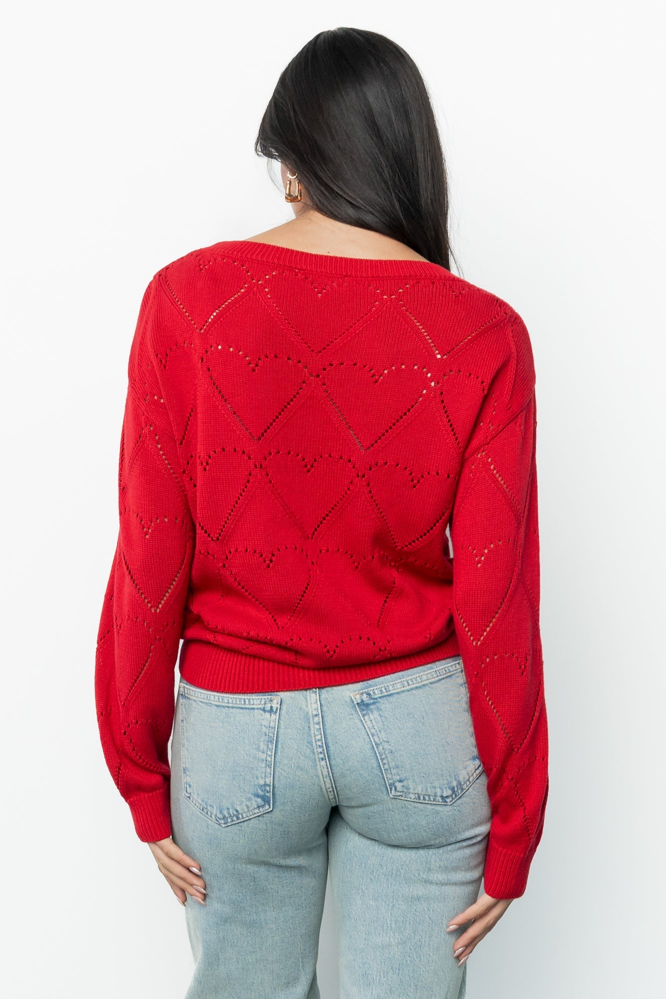 Heartfelt Sweater Top | Baltic Born Red