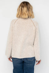 Arlington Half Zip Sweater | Baltic Born Beige Stripe