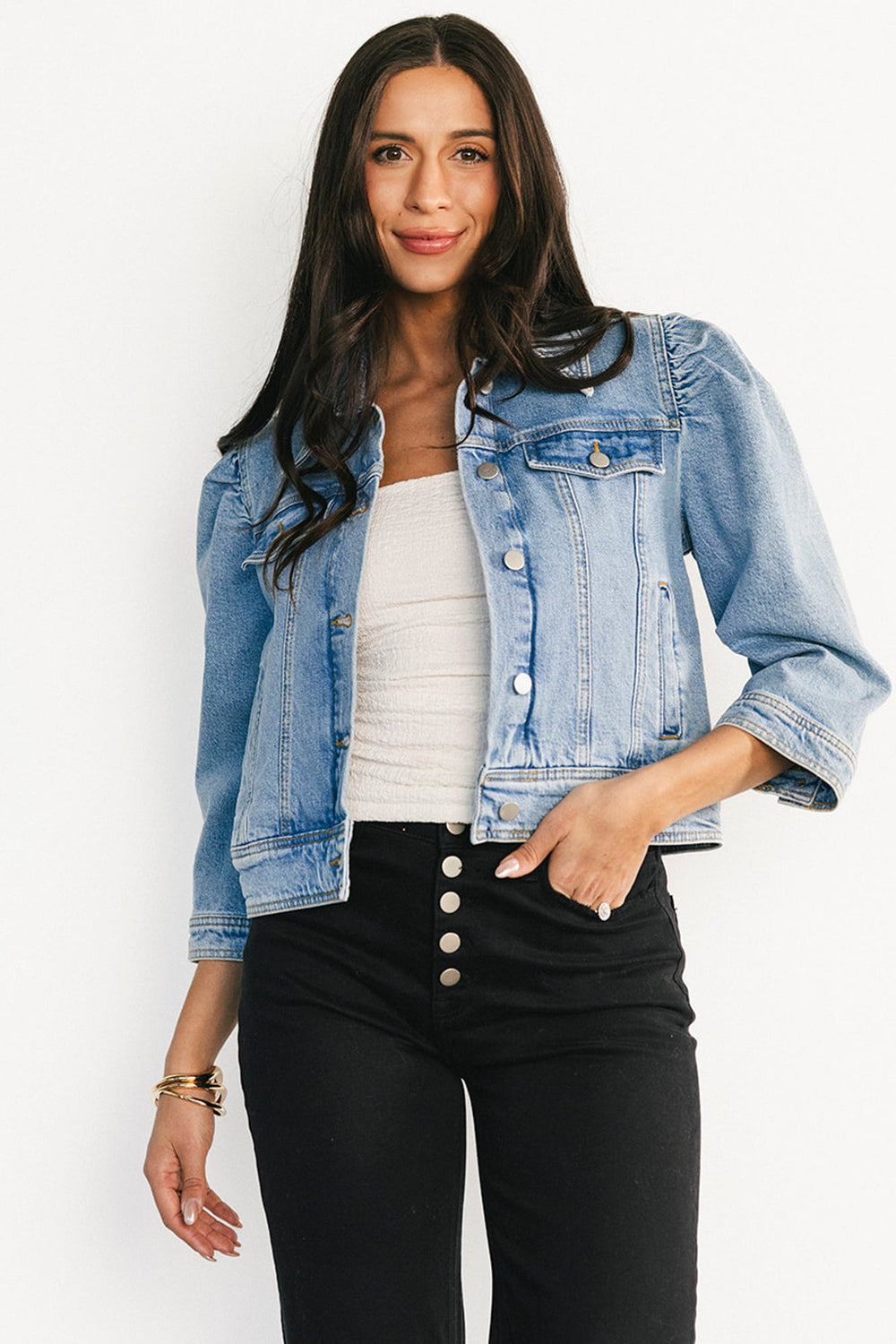 Inés Denim Jacket | Baltic Born Medium Wash