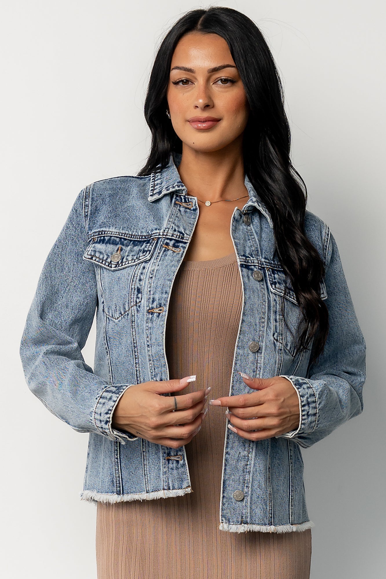 Devon Denim Jacket | Baltic Born Light Wash