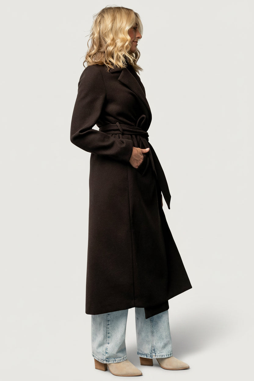 Glenwood Coat | Baltic Born Dark Brown