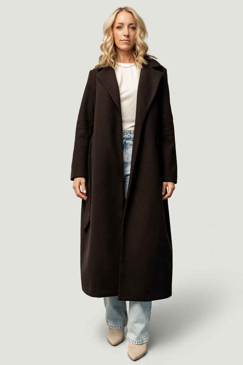 Glenwood Coat | Baltic Born Dark Brown