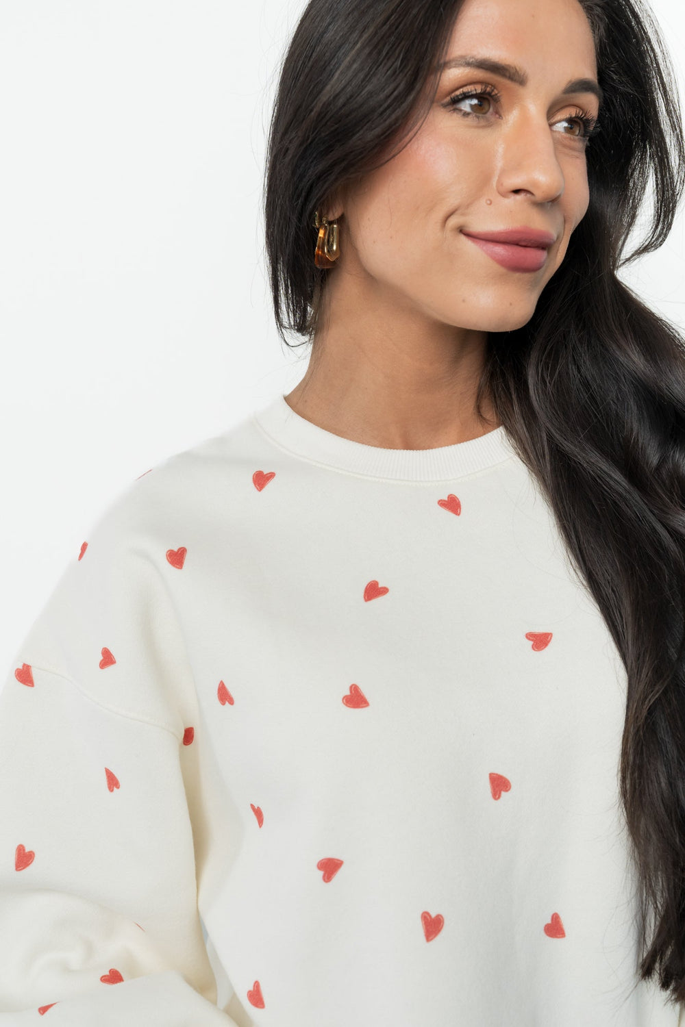 Lovestruck Sweatshirt | Baltic Born Cream + Red