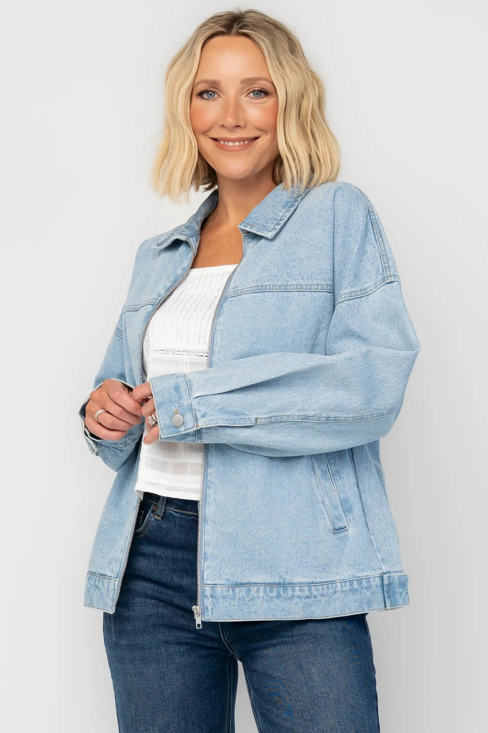 Hawthorne Jacket | Baltic Born Blue Denim