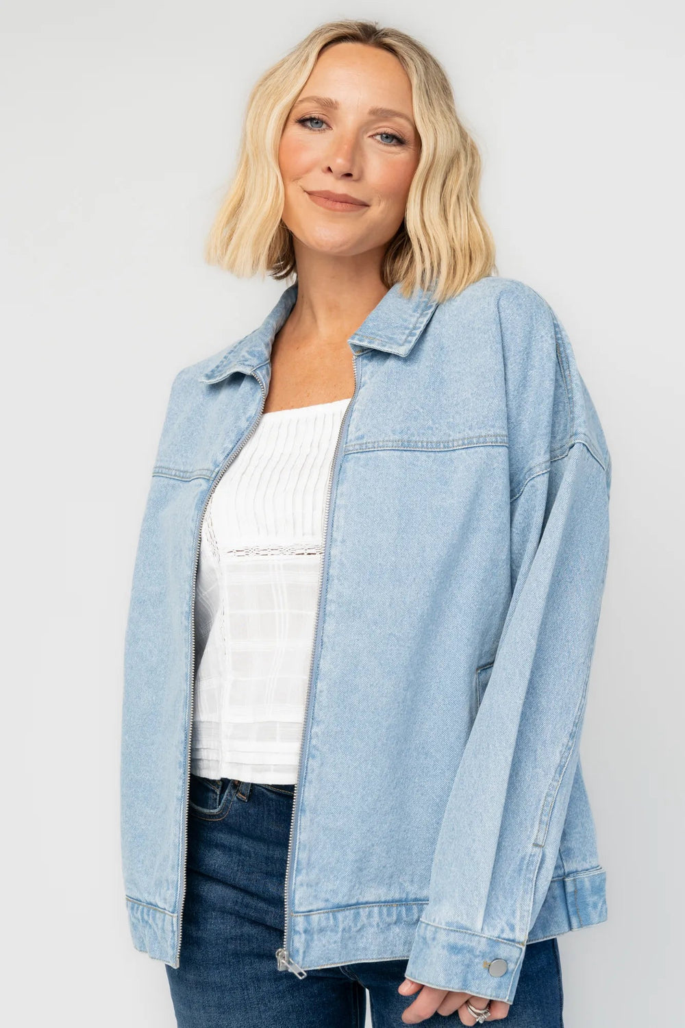 Hawthorne Jacket | Baltic Born Blue Denim