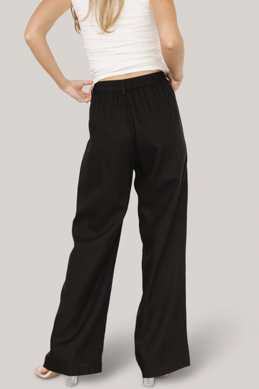 Malin Wide Leg Pants | Baltic Born Black
