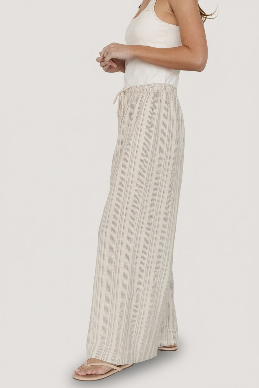 Antale Pants | Baltic Born Natural Multi Stripe
