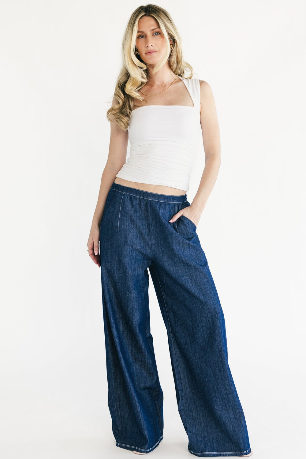 Xandria Pants | Baltic Born Dark Denim