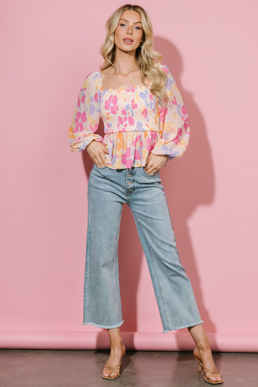 Brody High Rise Wide Leg Jeans | Baltic Born Light Wash
