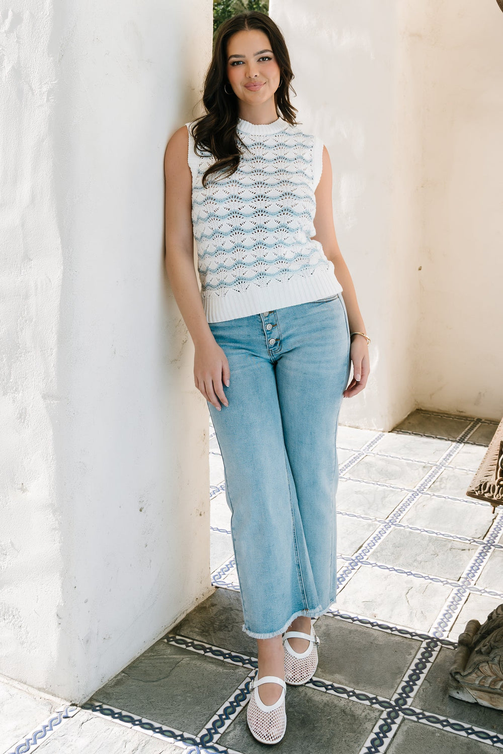 Brody High Rise Wide Leg Jeans | Baltic Born Light Wash