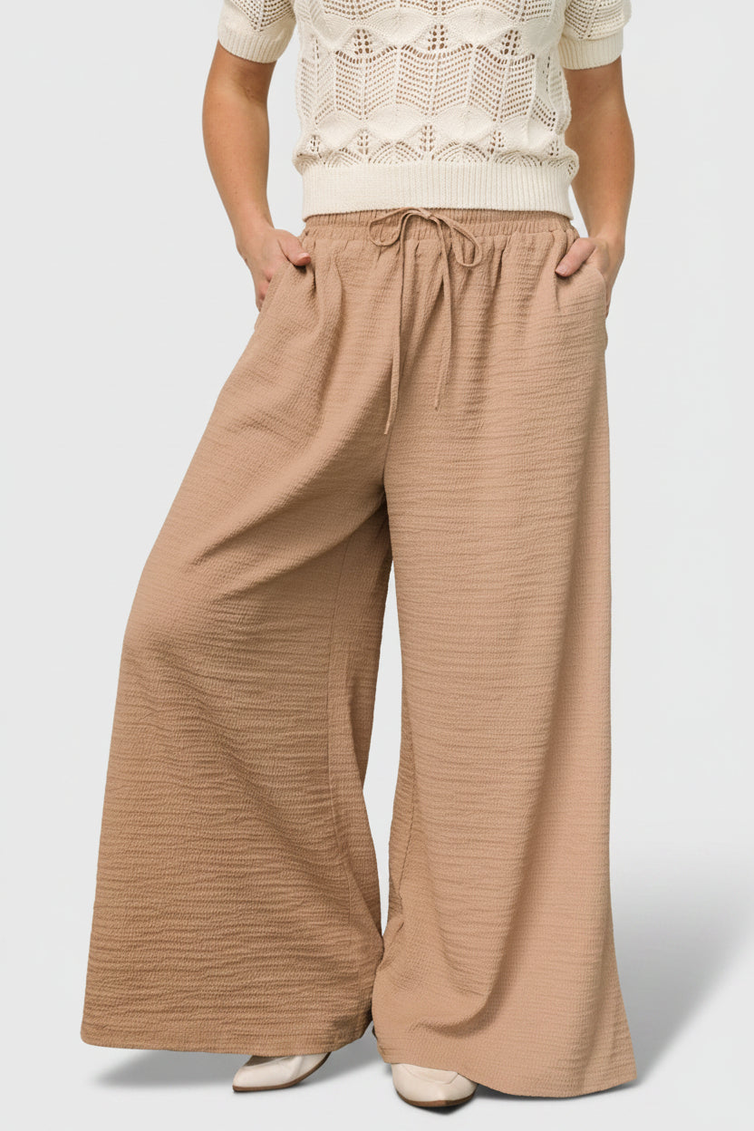 Florence Textured Pants | Baltic Born Beige