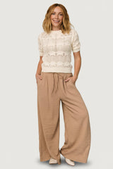 Florence Textured Pants | Baltic Born Beige