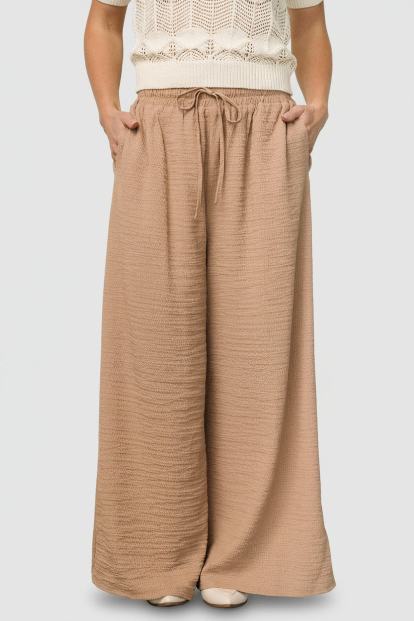 Florence Textured Pants | Baltic Born Beige