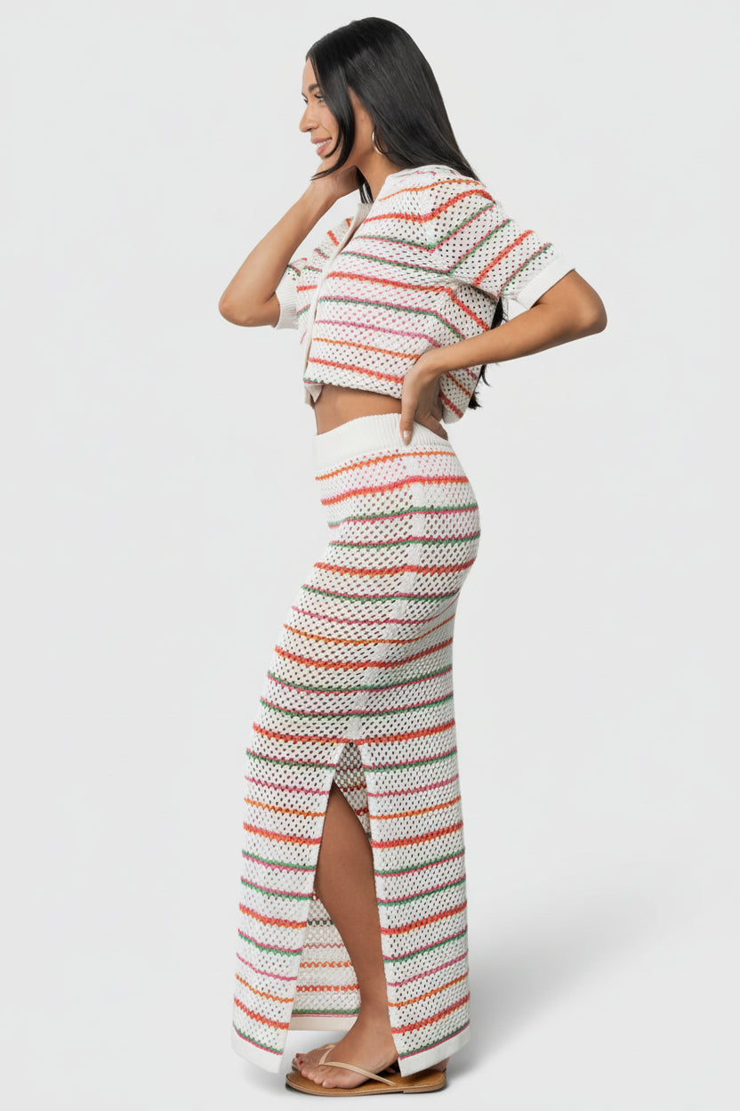 Viento Skirt | Baltic Born Multi Stripe