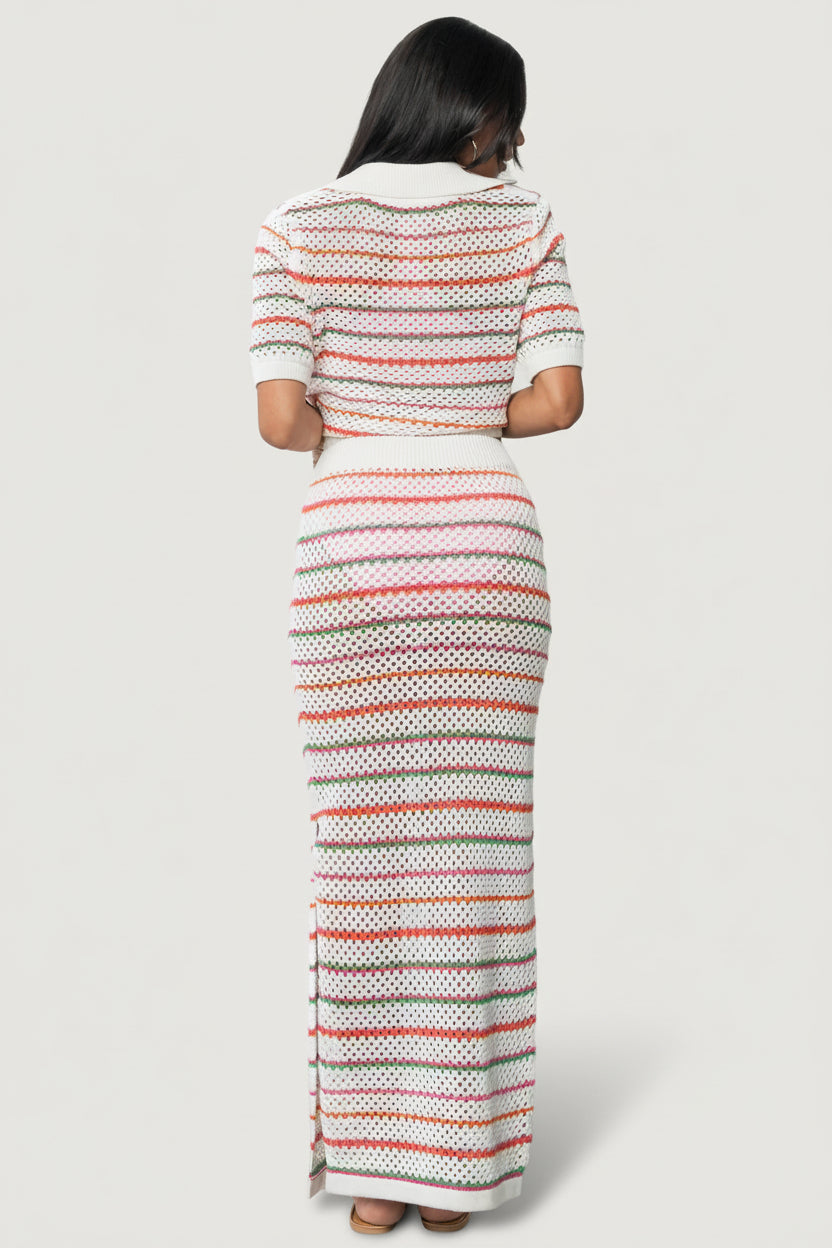 Viento Skirt | Baltic Born Multi Stripe