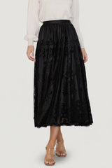 Palini Velvet Skirt | Baltic Born Black