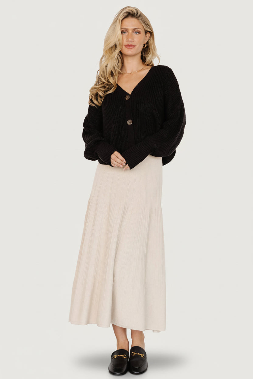 Carynn Knit Midi Skirt | Baltic Born Natural
