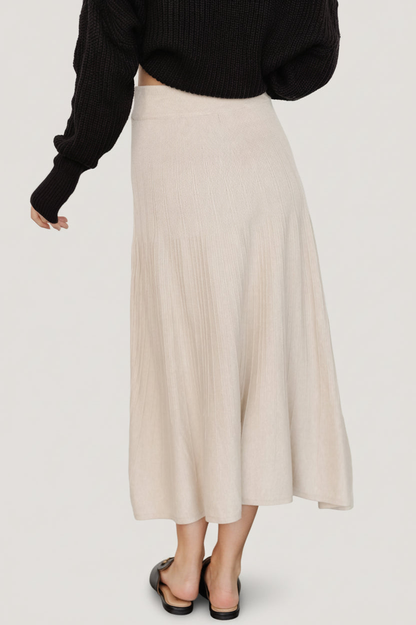 Carynn Knit Midi Skirt | Baltic Born Natural