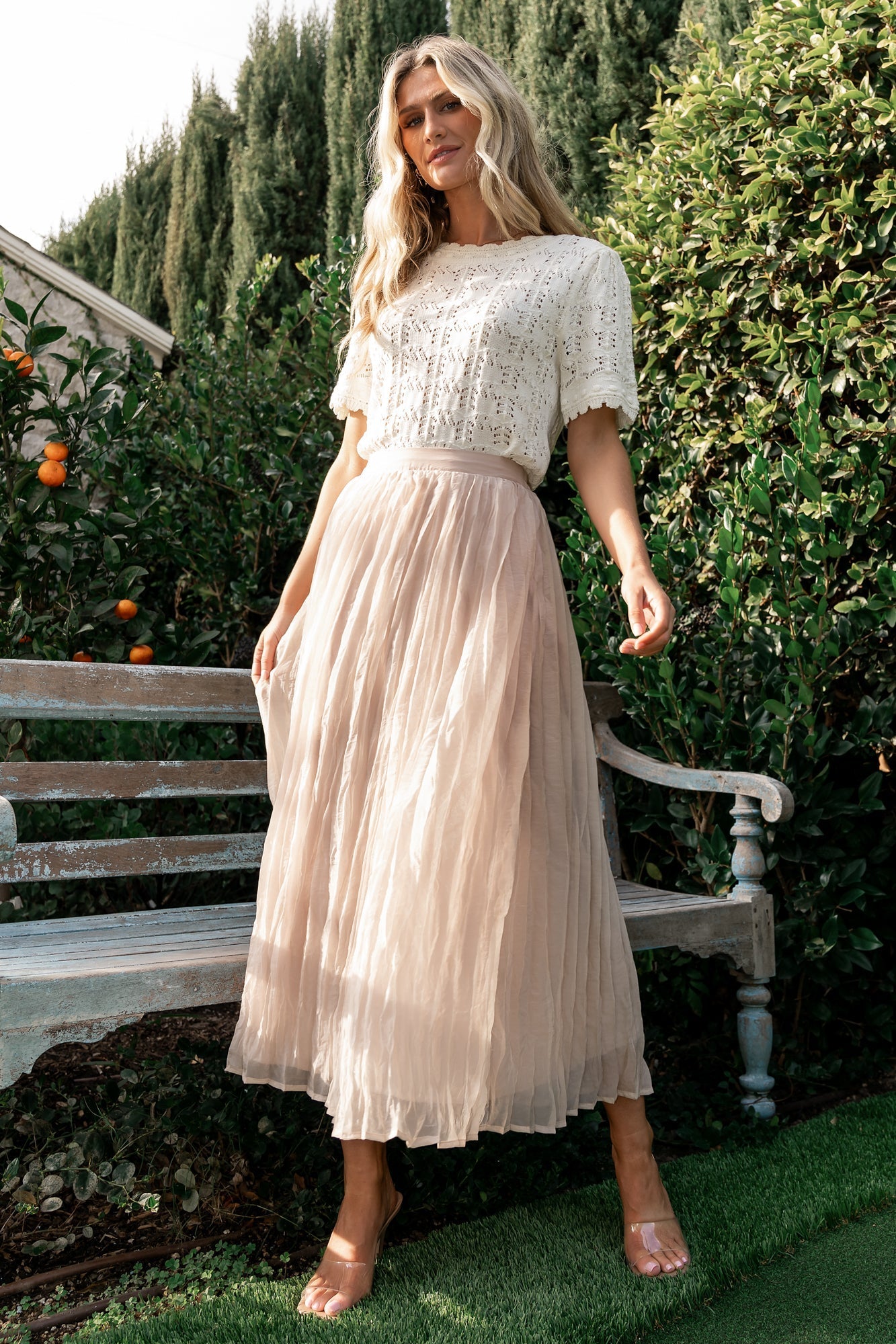 Cyra Midi Skirt | Baltic Born Natural