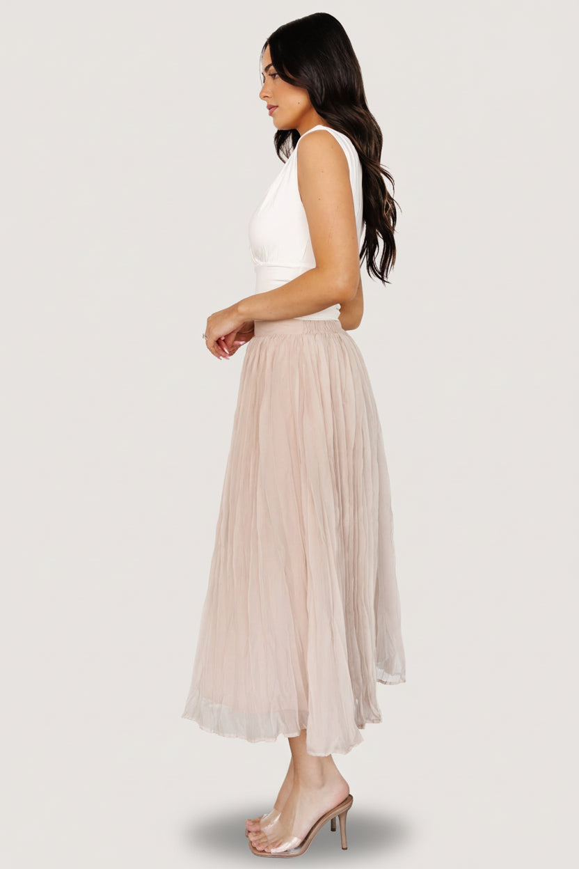 Cyra Midi Skirt | Baltic Born Natural