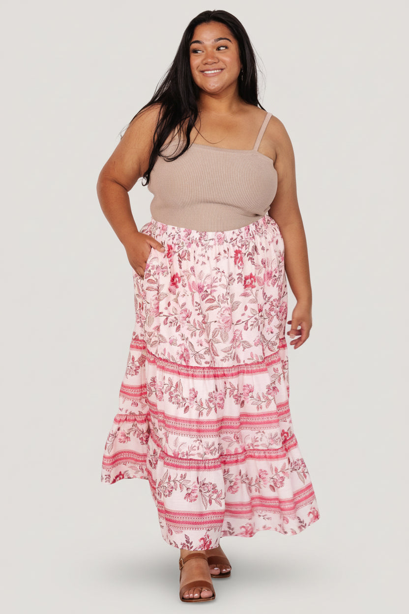 Meg Skirt | Baltic Born Blush Multi