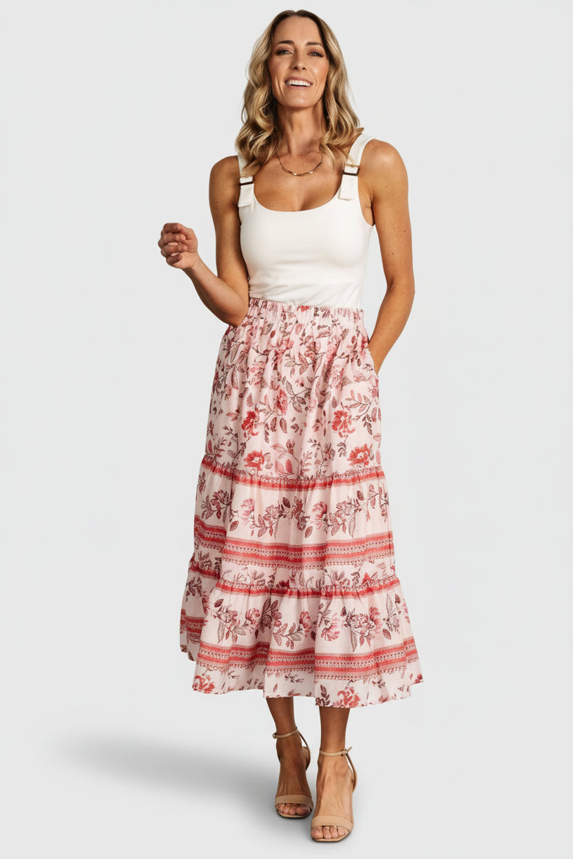 Meg Skirt | Baltic Born Blush Multi
