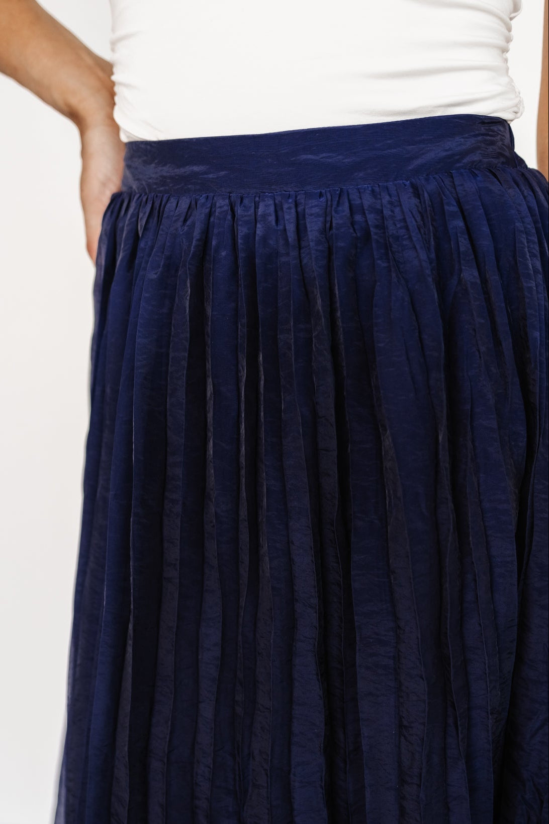 Cyra Midi Skirt | Baltic Born Navy