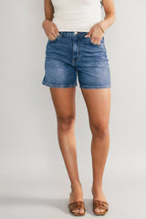 Lennon High Rise Jean Shorts | Baltic Born Medium Wash