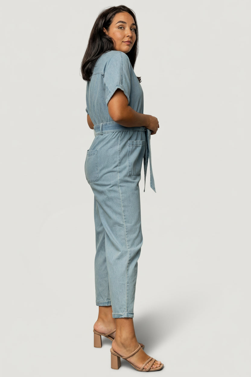 Mateo Button Up Jumpsuit | Baltic Born Denim