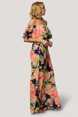 Capistrano Ruffle Jumpsuit | Baltic Born Navy Floral