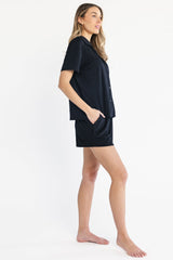 Blaire Short Pajama Set | Baltic Born Black