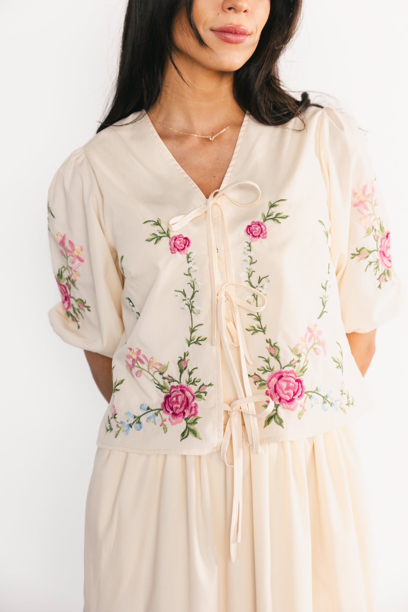 Josephine Top + Skirt Set | Baltic Born Cream Floral