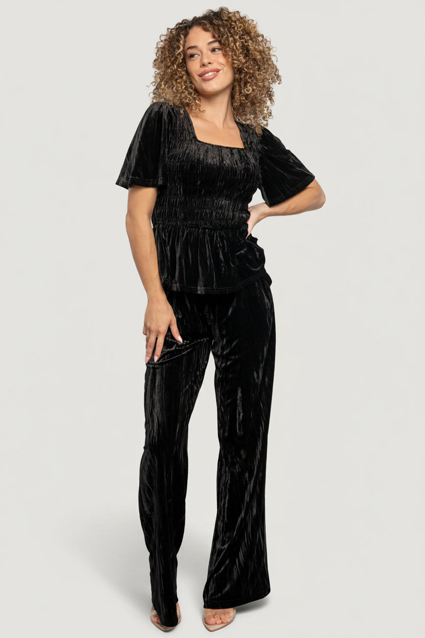 Elin Velvet Set | Baltic Born Black