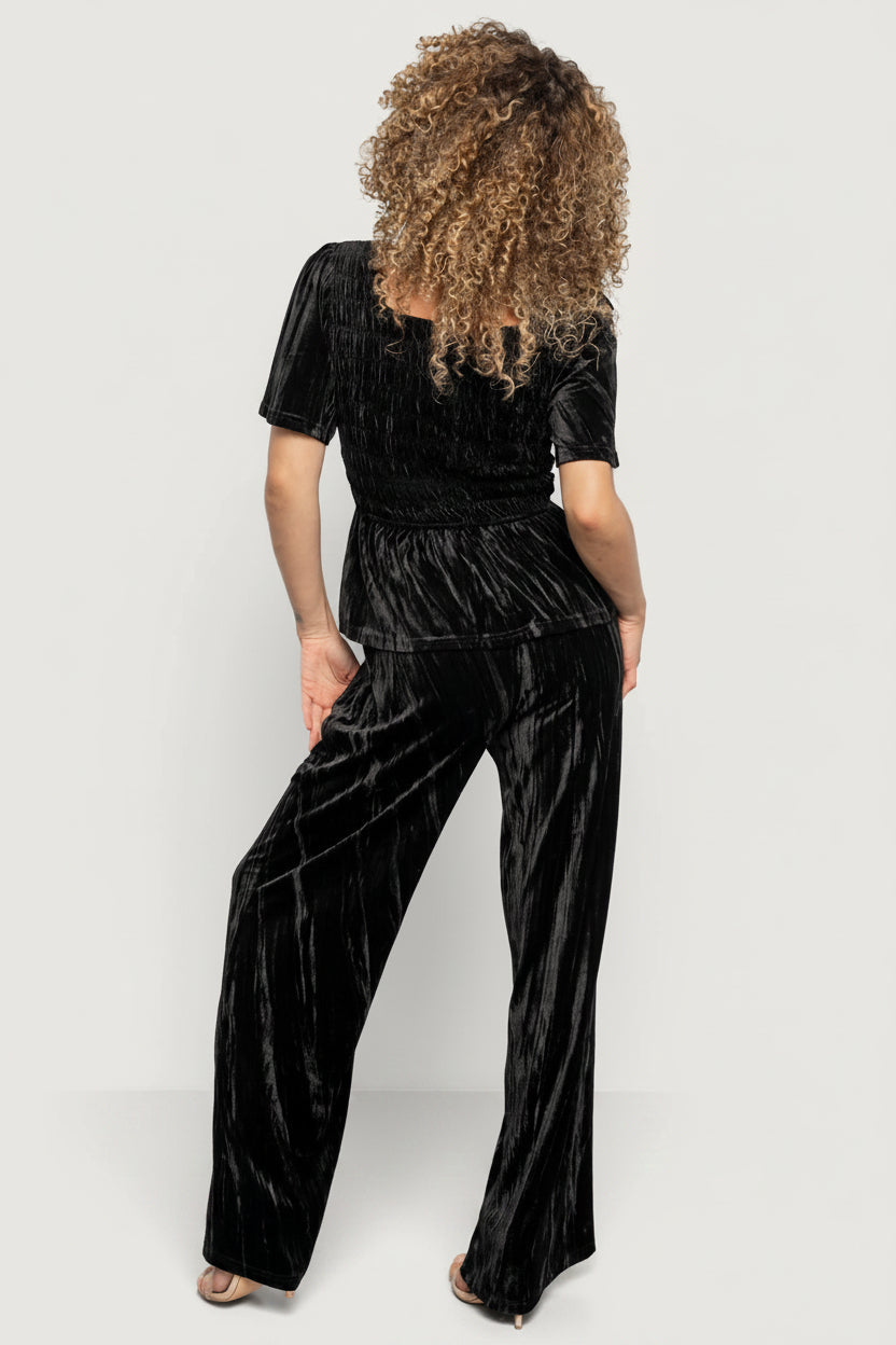 Elin Velvet Set | Baltic Born Black