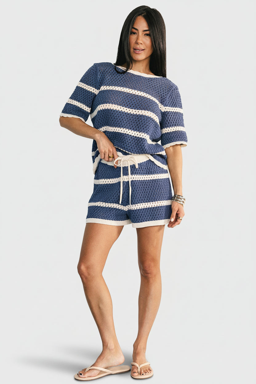 Playa Crochet Set | Baltic Born Blue + Natural