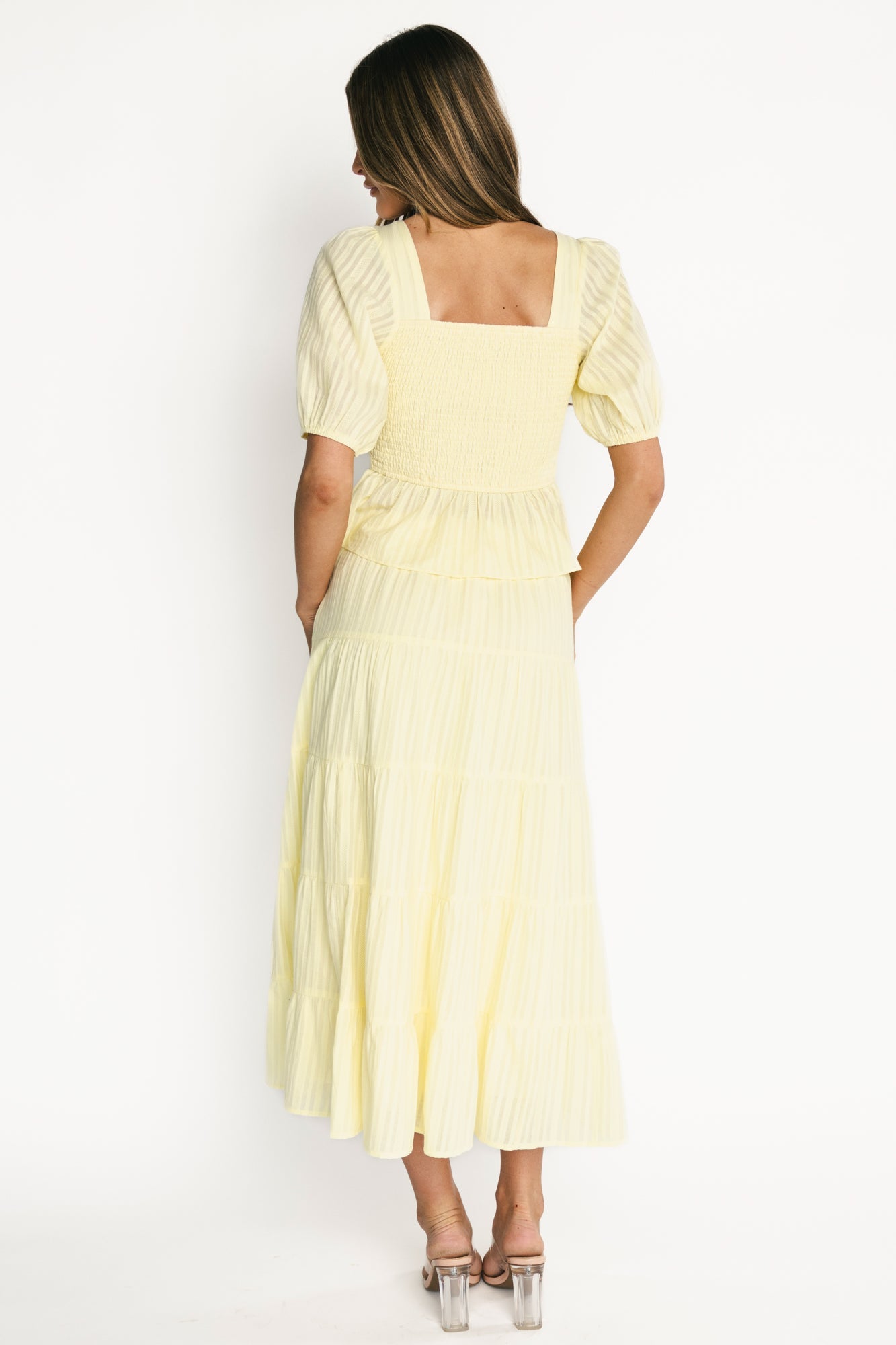 Candace Top + Skirt Set | Baltic Born Light Yellow