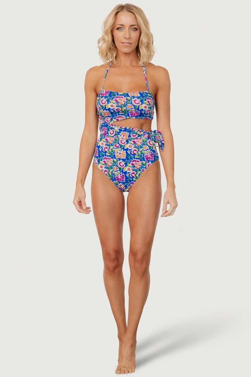 Trieste One Piece | Baltic Born Blue + Multi Floral