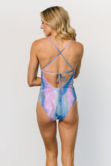 Mykonos One Piece | Baltic Born Purple + Blue