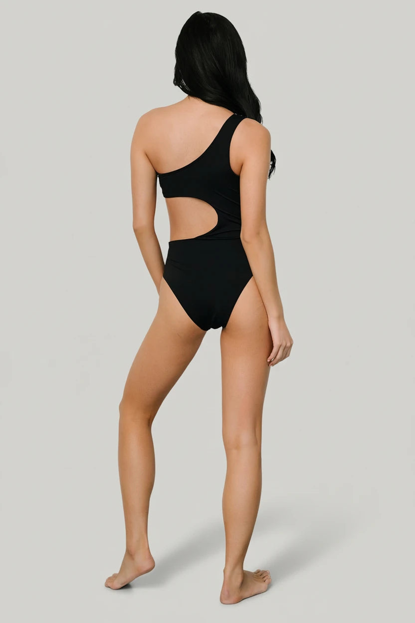 Treasure Cut-Out One Piece | Baltic Born Black + Sand