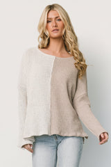 Castelo Knit Top | Baltic Born Natural + Sand