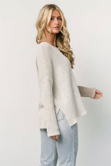 Castelo Knit Top | Baltic Born Natural + Sand