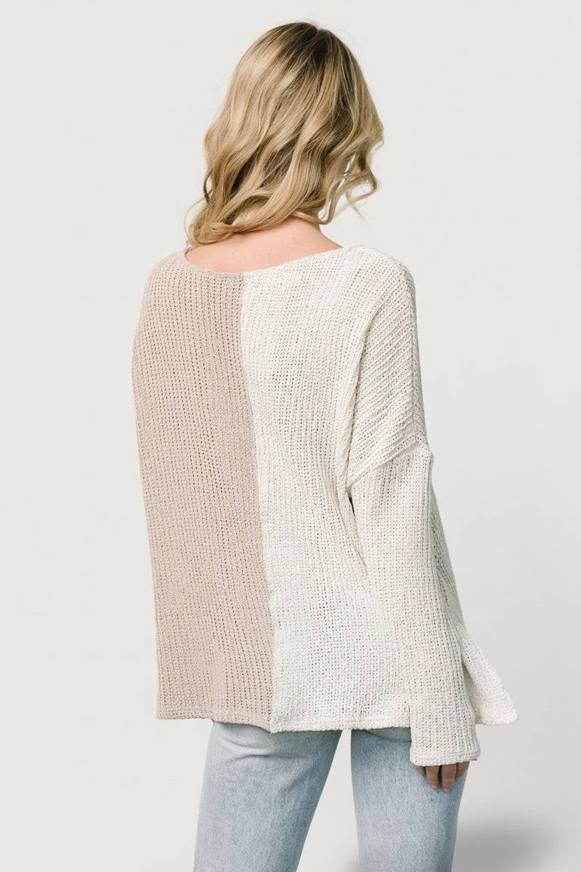 Castelo Knit Top | Baltic Born Natural + Sand